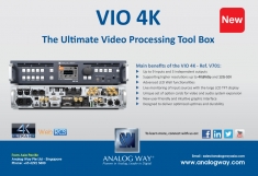 VIO 4K - The Ultimate Video Processing Tool Box - September 2015